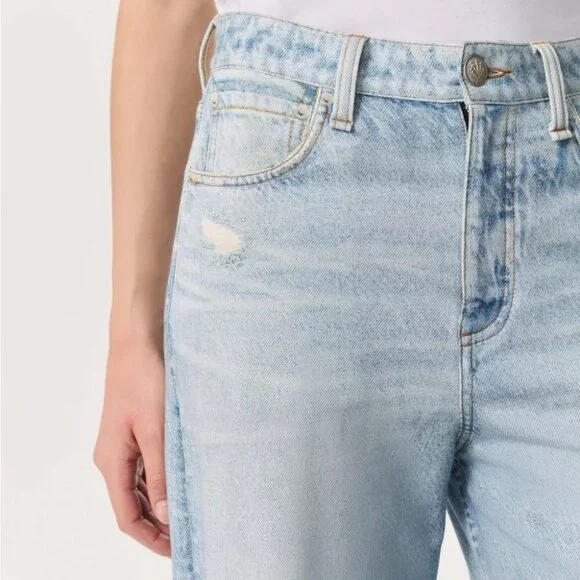 rag & bone Miramar Sofie Ankle Length in Meadow Blue Size 26 - Worn Once - Picture 5 of 8